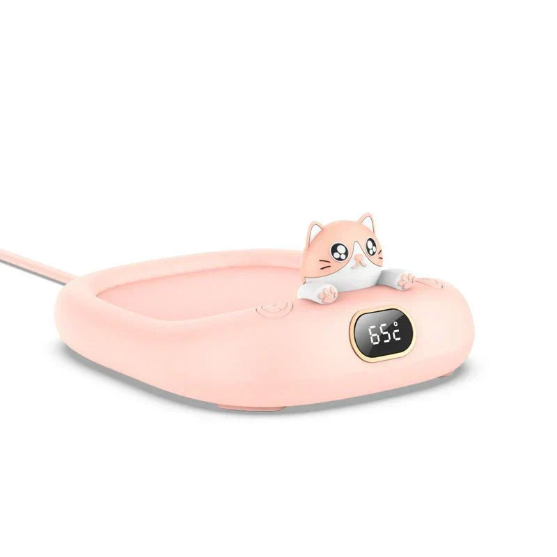 Home Office Cute Pet Constant Temperature Cup Warming Holder Winter Gadgets
